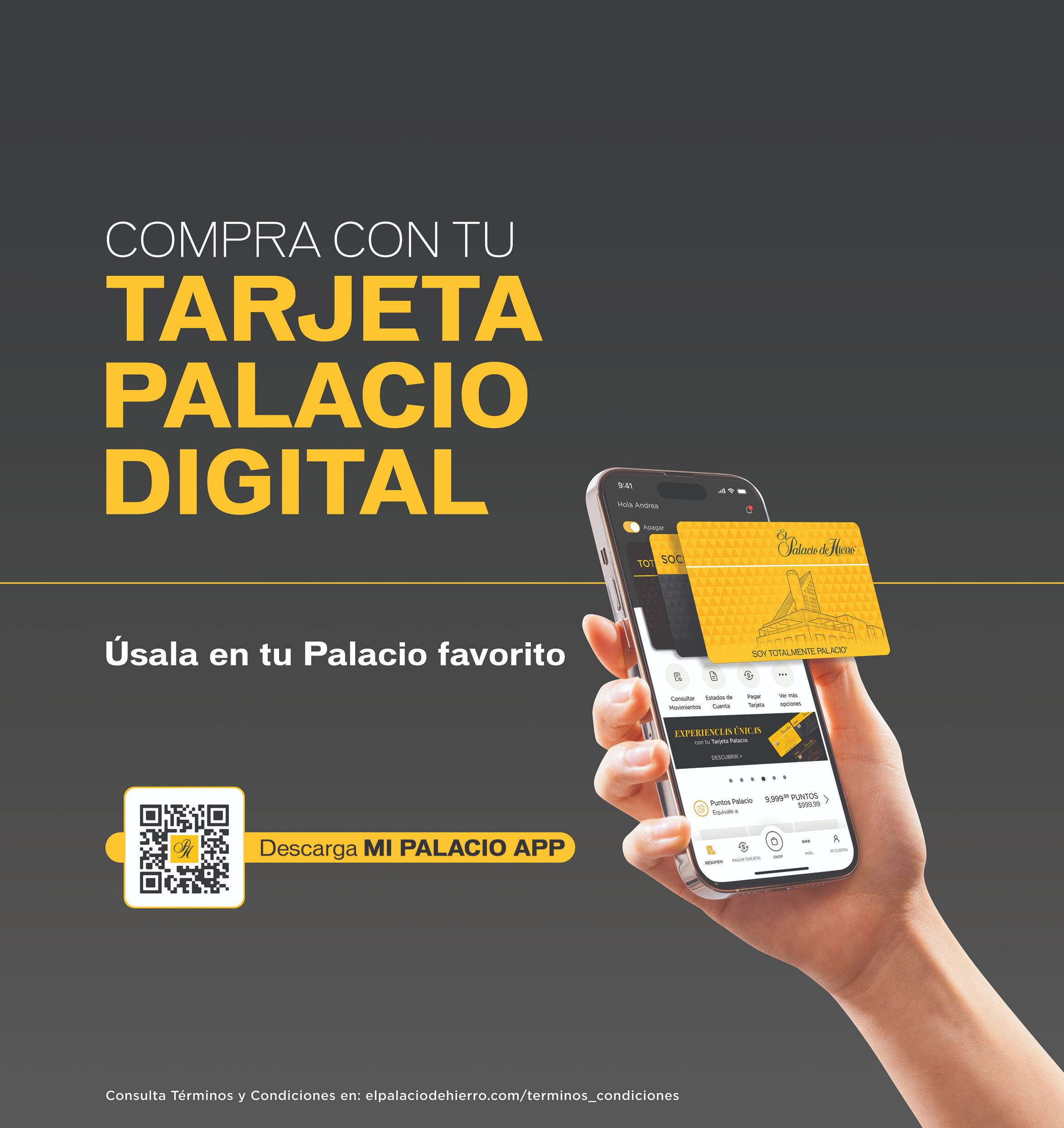 tarjeta palacio